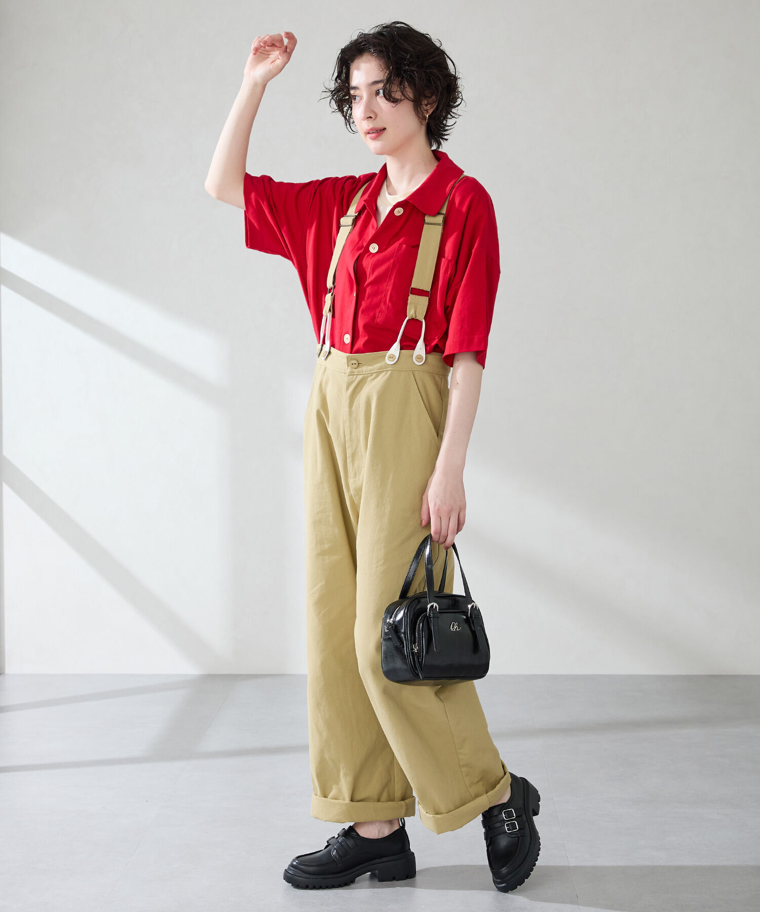 ORiental TRaffic「ダブルベルト厚底シューズ/51313」|スニーカー|