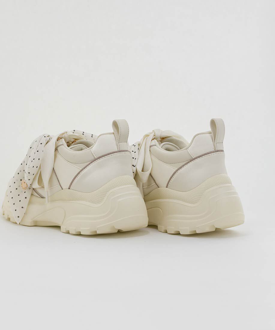  「2WAY スカーフリボンボリュームスニーカー」|スニーカー|