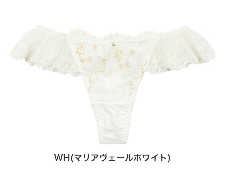 intesucre「アンテシュクレ intesucre なでしこブラ IBT377ペア Ｔバックショーツ M/L IST377」|インナー|WH