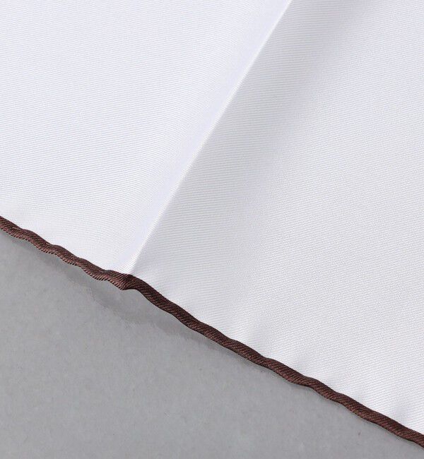 UNITED ARROWS「＜ASCOT＞エッジカラー ポケットチーフ」|その他|