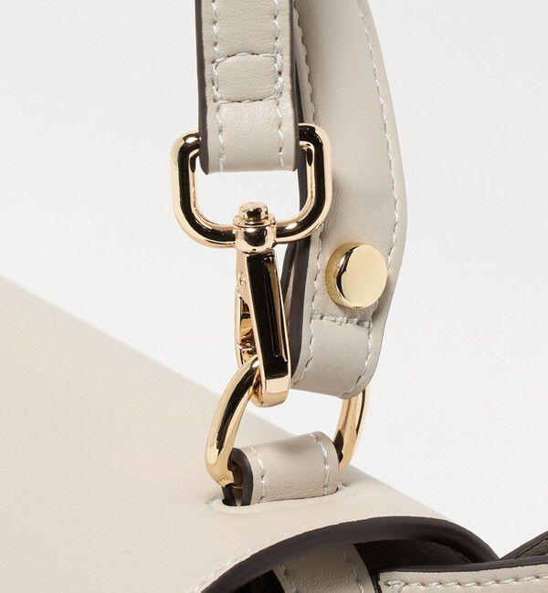 UNITED ARROWS「ダブルフェイス ワンハンドル バッグ」|ハンドバッグ|