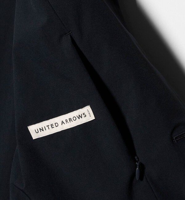 UNITED ARROWS「ウェザーコンフォート タフタ シングル 2ボタン テーラード ジャケット　撥水 ストレッチ」|テーラードジャケット|