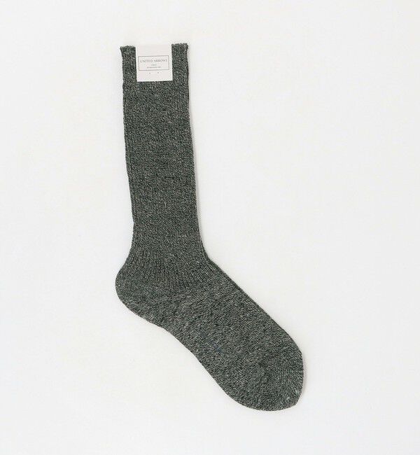 UNITED ARROWS「リブ ソックス」|ソックス|BLACK