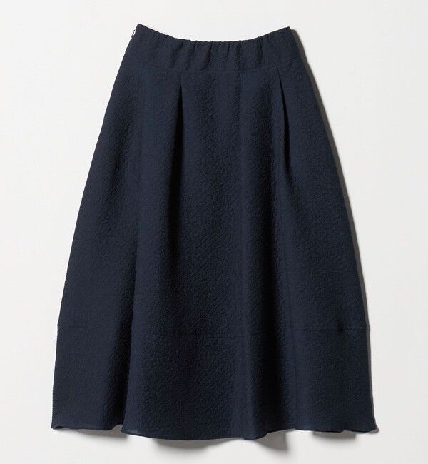 UNITED ARROWS「オーガンジー ジャガード フレアスカート ‐ウォッシャブル‐」|フレア|