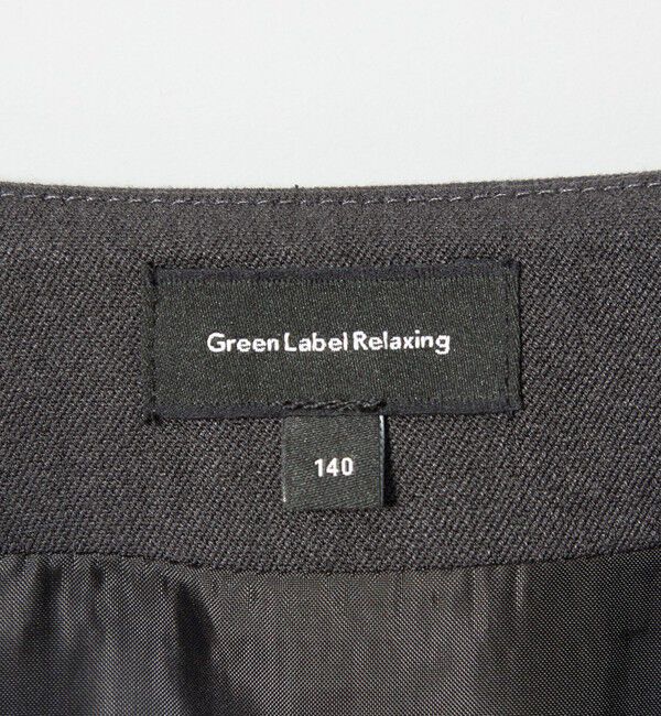 UNITED ARROWS green label relaxing「ノーカラージャケット + タックパンツ セット / キッズ 140cm-160cm」|テーラードジャケット|