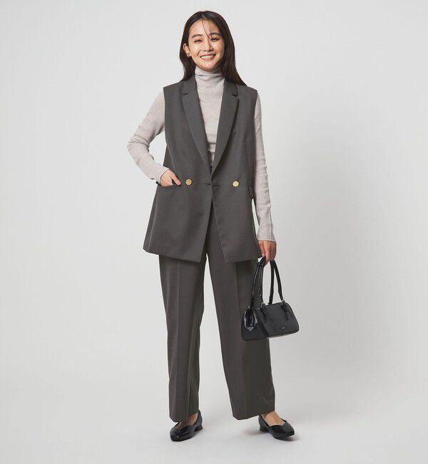 UNITED ARROWS green label relaxing「Greed グリード テーラード ジレ ウォッシャブル」|ベスト・ジレ|