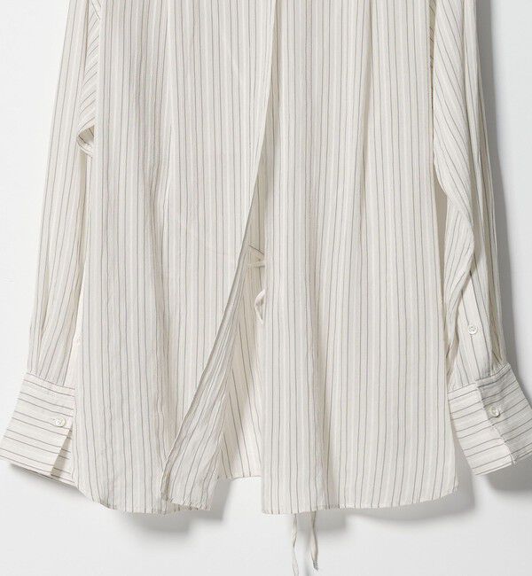 UNITED ARROWS green label relaxing「＜SEASONAL COLLECTION＞ストライプ シアー シャツ」|シャツ・ブラウス|