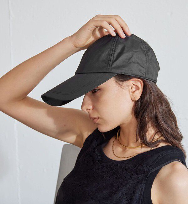 UNITED ARROWS green label relaxing「＜Wpc.＞UVO キャップ UVカット はっ水」|キャップ・キャスケット|BLACK