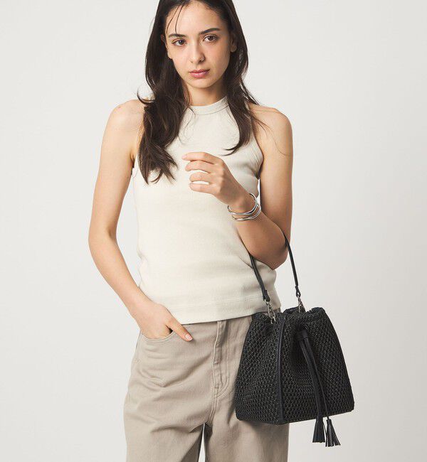 UNITED ARROWS green label relaxing「2WAY シートドロスト バッグ / ショルダーバッグ」|かごバッグ|