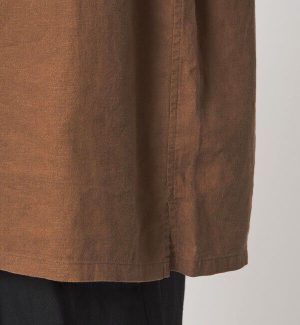 UNITED ARROWS green label relaxing「レーヨン リネン フラップポケット オープンカラー シャツ」|シャツ・ブラウス|