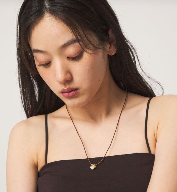 UNITED ARROWS green label relaxing「コード＆チャーム ミックス ネックレス」|ネックレス|MD.BROWN