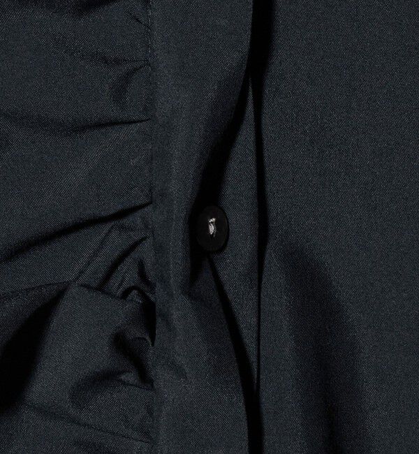 UNITED ARROWS green label relaxing「フリル ディテール ショートスリーブ ブラウス」|シャツ・ブラウス|