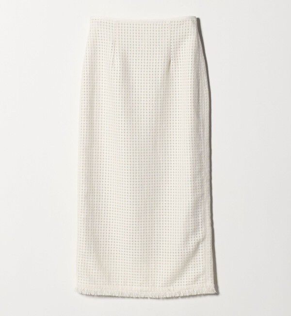 UNITED ARROWS green label relaxing「ラティス ツイードライク タイトスカート」|タイト|