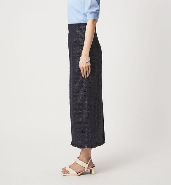 UNITED ARROWS green label relaxing「ラティス ツイードライク タイトスカート」|タイト|