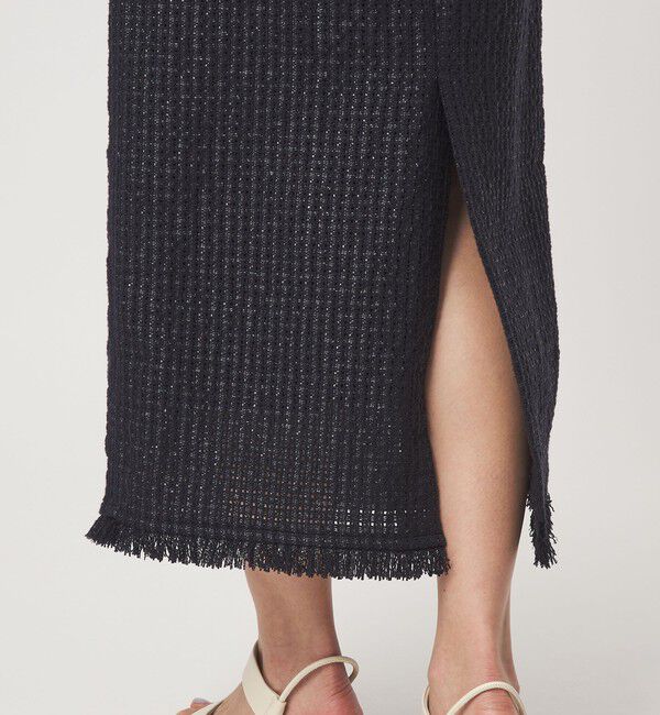 UNITED ARROWS green label relaxing「ラティス ツイードライク タイトスカート」|タイト|