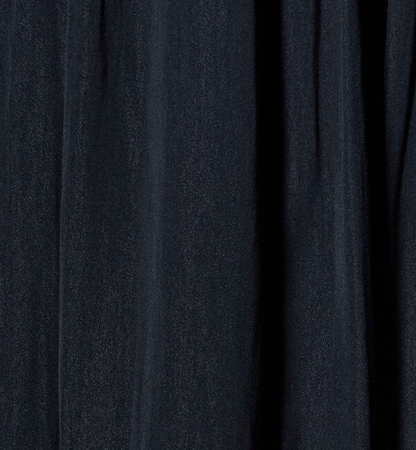 UNITED ARROWS green label relaxing「サテン ギャザー フレンチスリーブ ワンピース」|ワンピース|