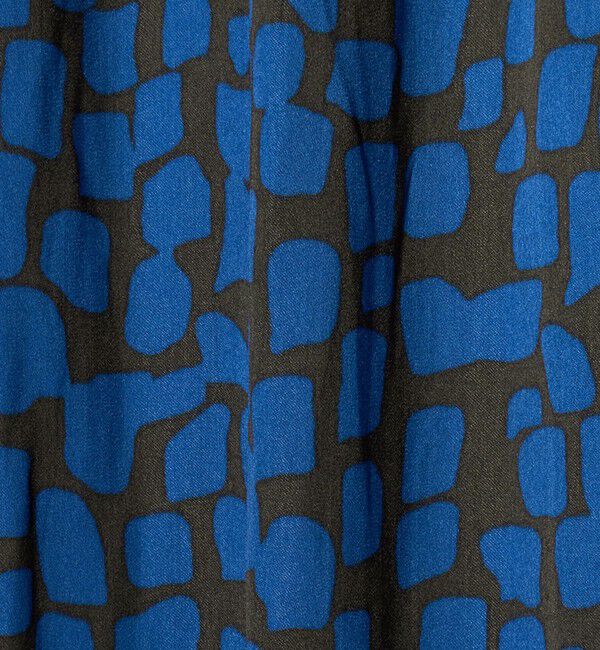 UNITED ARROWS green label relaxing「サテン ギャザー フレンチスリーブ ワンピース」|ワンピース|