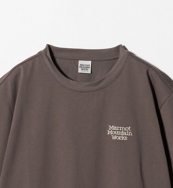 UNITED ARROWS green label relaxing「【別注】＜Marmot＞ショートスリーブ ロゴ Tシャツ」|Tシャツ・カットソー|