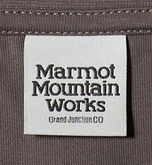 UNITED ARROWS green label relaxing「【別注】＜Marmot＞ショートスリーブ ロゴ Tシャツ」|Tシャツ・カットソー|
