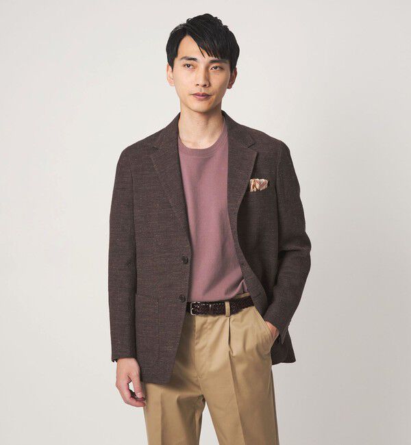 UNITED ARROWS green label relaxing「【別注】＜Brooks Brothers＞GLR カノコ クルーネック Tシャツ」|Tシャツ・カットソー|