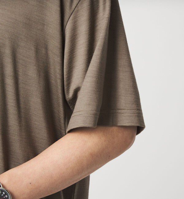 UNITED ARROWS green label relaxing「【別注】＜Marmot＞メリノウール 半袖 Tシャツ」|Tシャツ・カットソー|