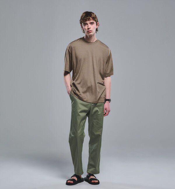 UNITED ARROWS green label relaxing「【別注】＜Marmot＞メリノウール 半袖 Tシャツ」|Tシャツ・カットソー|