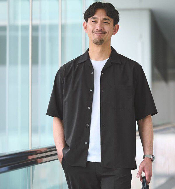 UNITED ARROWS green label relaxing「【WEB限定】JUST fit トロピカル セットアップ シャツ＆スラックス -2WAYストレッチ-」|シャツ・ブラウス|