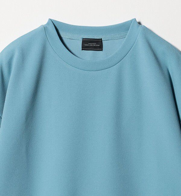 UNITED ARROWS green label relaxing「アムンゼン ツイル クルーネック 半袖 Tシャツ カットソー -吸水速乾・UVカット・抗菌-」|Tシャツ・カットソー|
