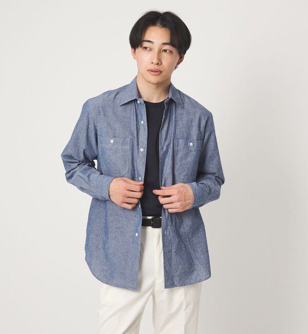 UNITED ARROWS green label relaxing「ハイツイスト ツイル クルーネック カットソー」|Tシャツ・カットソー|