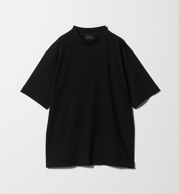 UNITED ARROWS green label relaxing「小野メリヤス ハイツイスト 半袖 Tシャツ -UVカット・吸水速乾-」|Tシャツ・カットソー|BLACK