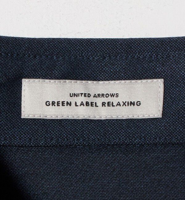 UNITED ARROWS green label relaxing「コットン ポリエステル ジャカード ナロー ボタンダウン ポロシャツ」|ポロシャツ|