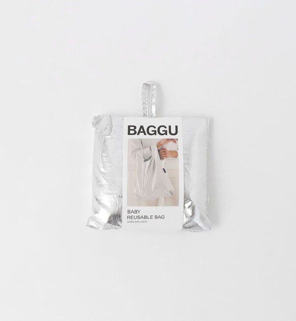 BEAUTY&YOUTH UNITED ARROWS「＜BAGGU＞メタリック ポケッタブルバッグ/BABY」|エコバッグ|
