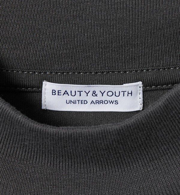 BEAUTY&YOUTH UNITED ARROWS「【WEB限定 WARDROBE SMART】クリア ガスコットン モックネック カットソー【抗菌・防臭】」|Tシャツ・カットソー|
