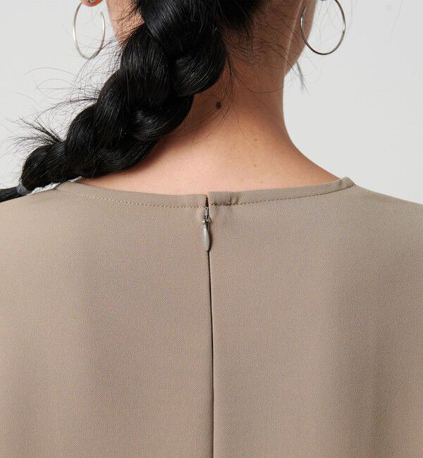 BEAUTY&YOUTH UNITED ARROWS「【WEB限定 Wardrobe DAILY MINIMAL】クルーネックブラウス ウォッシャブル」|シャツ・ブラウス|