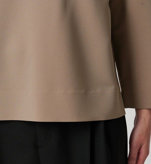 BEAUTY&YOUTH UNITED ARROWS「【WEB限定 Wardrobe DAILY MINIMAL】クルーネックブラウス ウォッシャブル」|シャツ・ブラウス|