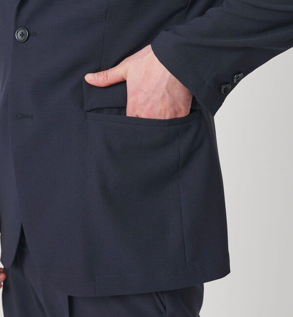 BEAUTY&YOUTH UNITED ARROWS「【WEB限定 WARDROBE SMART】 Reflax ポプリン ジャケット＆イージーパンツ」|スーツ|