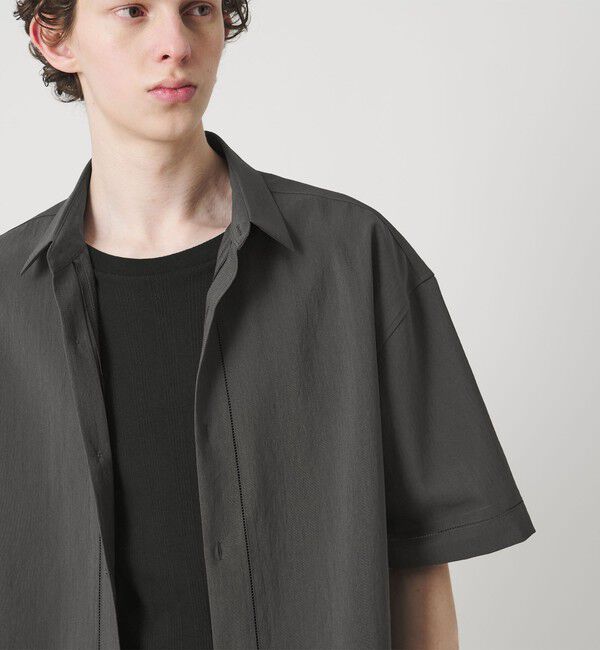 MONKEY TIME「RENU TROシリーズ ステッチ シャツ -セットアップ対応-」|シャツ・ブラウス|