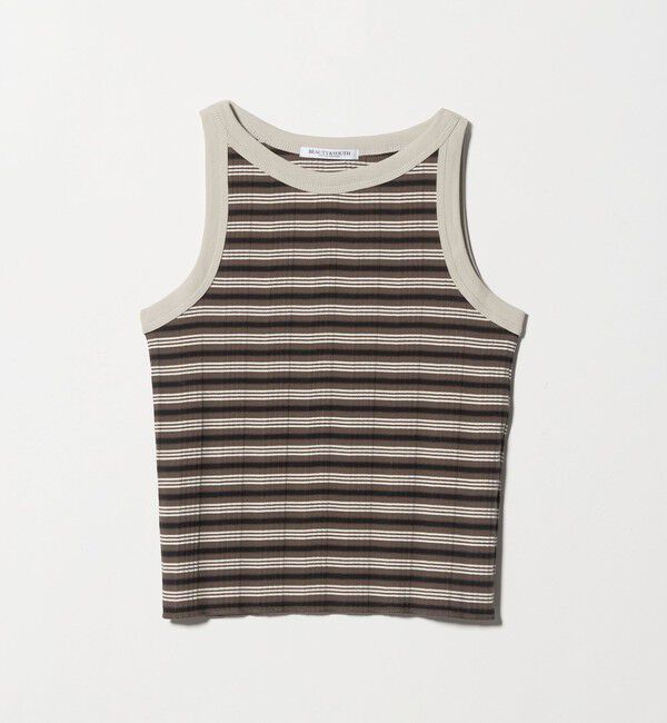 BEAUTY&YOUTH UNITED ARROWS「マルチボーダー タンクトップ」|タンクトップ|MD.BROWN