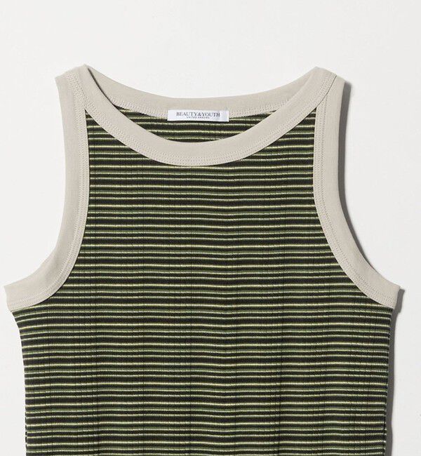 BEAUTY&YOUTH UNITED ARROWS「マルチボーダー タンクトップ」|タンクトップ|