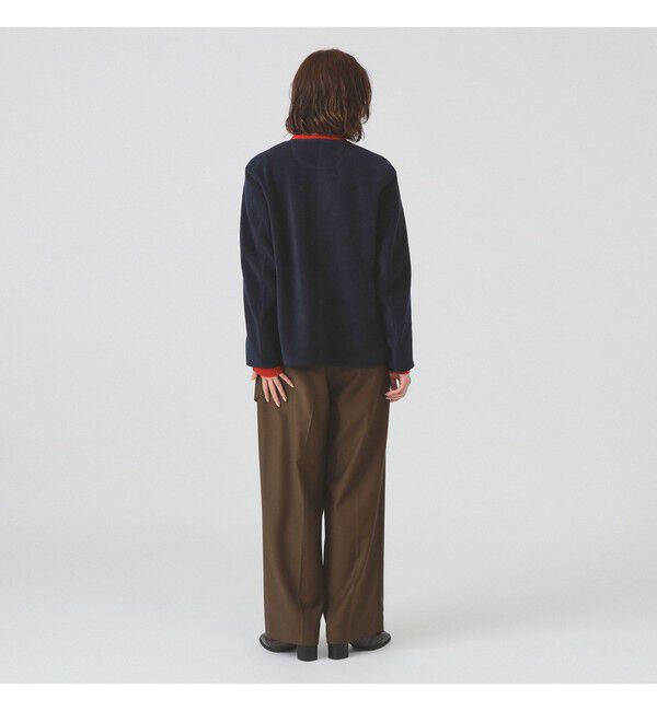 Ray BEAMS 「DANTON / FLEECE COLLARLESS JACKET」|ブルゾン・スタジャン|