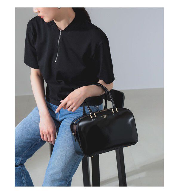 Demi-Luxe BEAMS 「CHRISTIAN VILLA / スクエア ボストン バッグ」|トートバッグ|