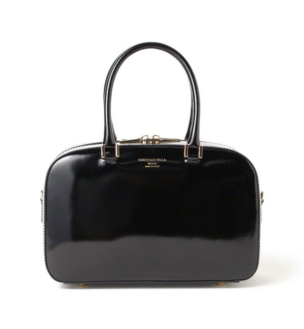 Demi-Luxe BEAMS 「CHRISTIAN VILLA / スクエア ボストン バッグ」|トートバッグ|