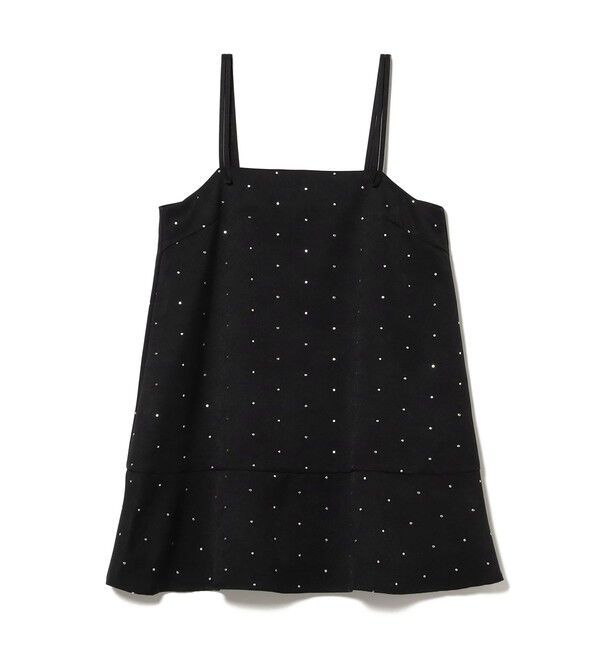 Ray BEAMS 「ドットプリント ミニ キャミワンピース」|ワンピース|