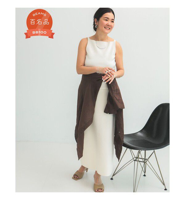 Demi-Luxe BEAMS 「ヘルシー ニット キャミソール .M」|ニット・セーター|OFF_WHITE