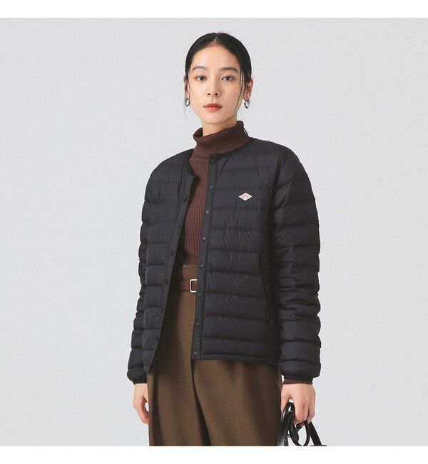 Ray BEAMS 「DANTON / インナー ダウン クルーネック ジャケット 25FW」|ブルゾン・スタジャン|