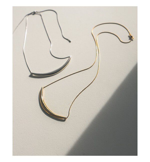 Demi-Luxe BEAMS 「クレセント ムーン ネックレス .M」|その他|