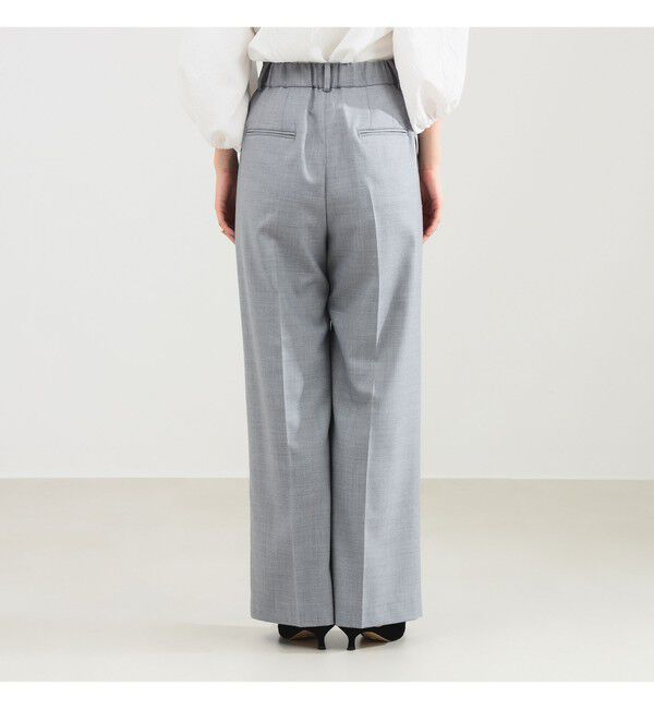 Demi-Luxe BEAMS 「エディター東原妙子 &times; Demi-Luxe BEAMS / ツイル イージー ストレート パンツ」|チノ|