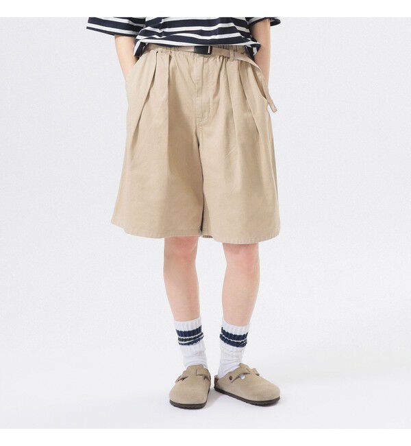 BEAMSBOY「【別注】Gramicci / ツイル 2プリーツ ショーツ」|その他|