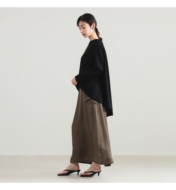 Demi-Luxe BEAMS 「COG THE BIGSMOKE / ABBY バックフレア トップス」|Tシャツ・カットソー|