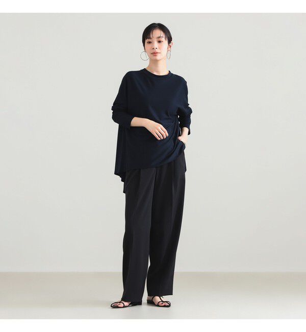 Demi-Luxe BEAMS 「COG THE BIGSMOKE / ABBY バックフレア トップス」|Tシャツ・カットソー|